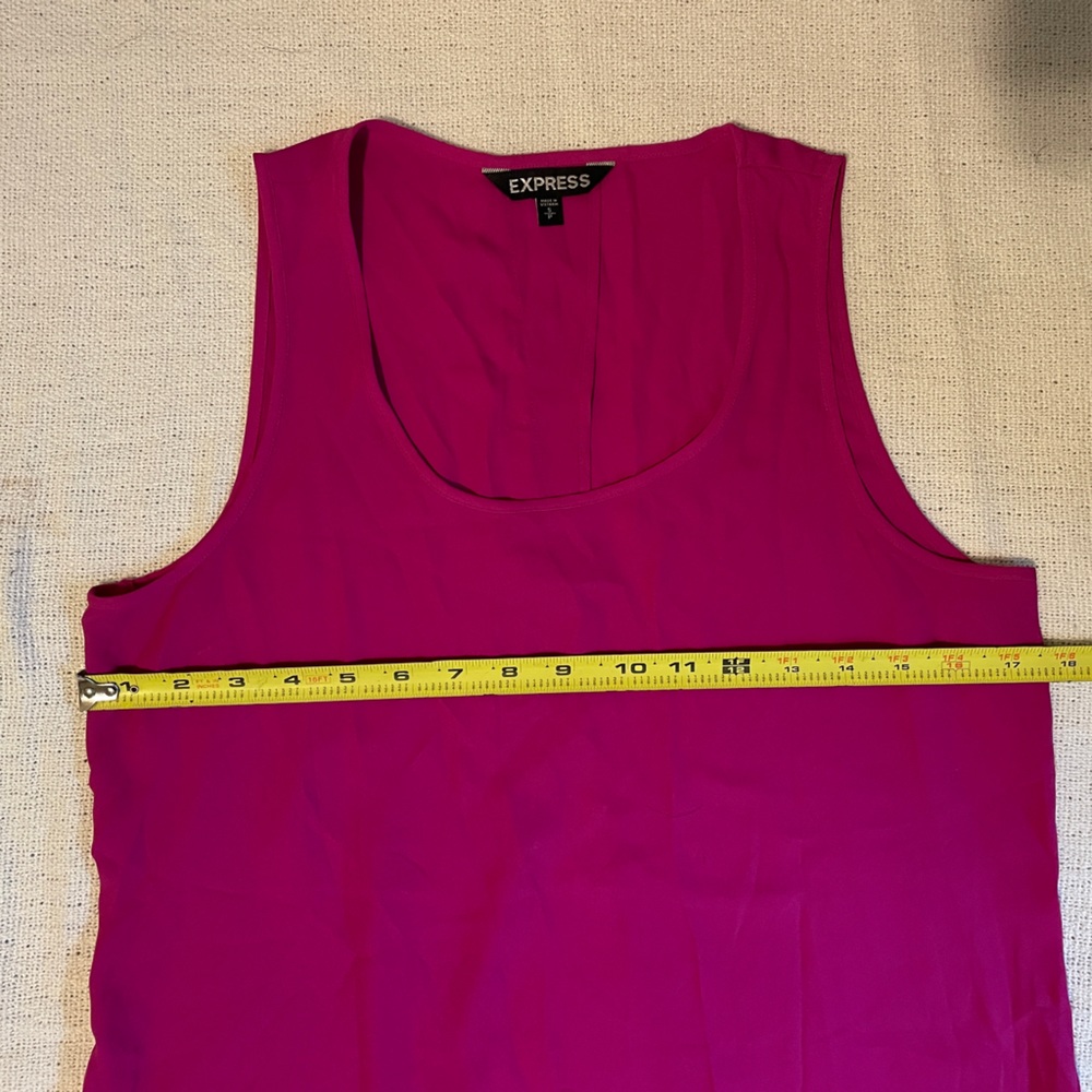 Express Pink Open Back Tank - Picture 4 of 5